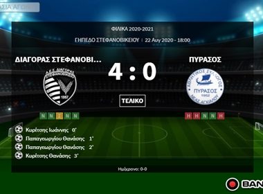 ΔΙΑΓΟΡΑΣ - ΠΥΡΑΣΟΣ 4-0 (ΦΙΛΙΚΟ) 1 διαγορας