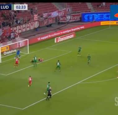 Ολυμπιακός - Λουντογκόρετς 1- 1 Highlights Γ' Προκριματικός γύρος C L (3-8-21) 1 bandicam 2021 08 04 09 53 09 019