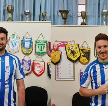 Ανανέωσαν Σπύρος Γκάγκας και Τάσος Κολυμήτρας στον Ρήγα 1 cats